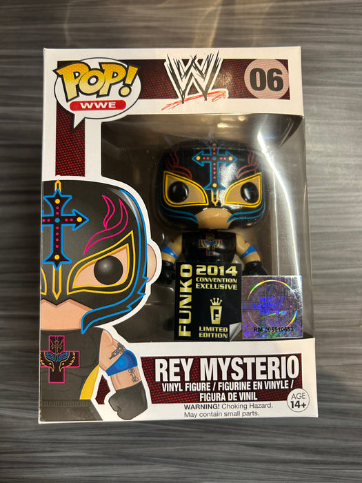 Funko POP! WWE: Rey Mysterio (2014 Convention Exclusive)(Damaged Box) #06