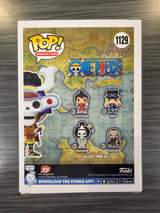Funko POP! Animation: One Piece - Samurai Brook [Metallic](CHASE)(Funko)(Damaged Box)[A] #1129