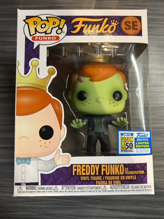 Funko POP! Funko: Freddy Funko As Frankenstein (2019 SDCC)(Damaged Box) #SE