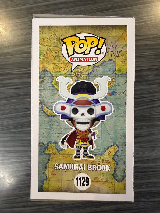 Funko POP! Animation: One Piece - Samurai Brook [Metallic](CHASE)(Funko)(Damaged Box)[B] #1129