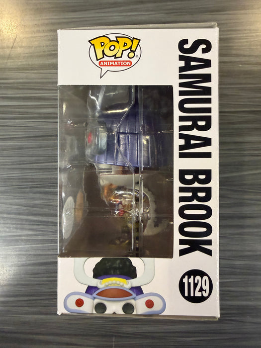 Funko POP! Animation: One Piece - Samurai Brook [Metallic](CHASE)(Funko)(Damaged Box)[C]  #1129