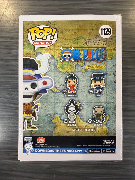 Funko POP! Animation: One Piece - Samurai Brook [Metallic](CHASE)(Funko)(Damaged Box)[C]  #1129