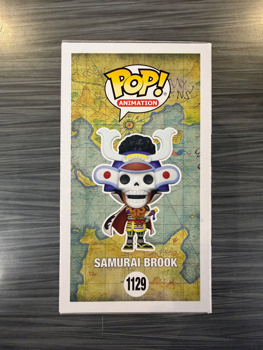 Funko POP! Animation: One Piece - Samurai Brook [Metallic](CHASE)(Funko)(Damaged Box)[C]  #1129