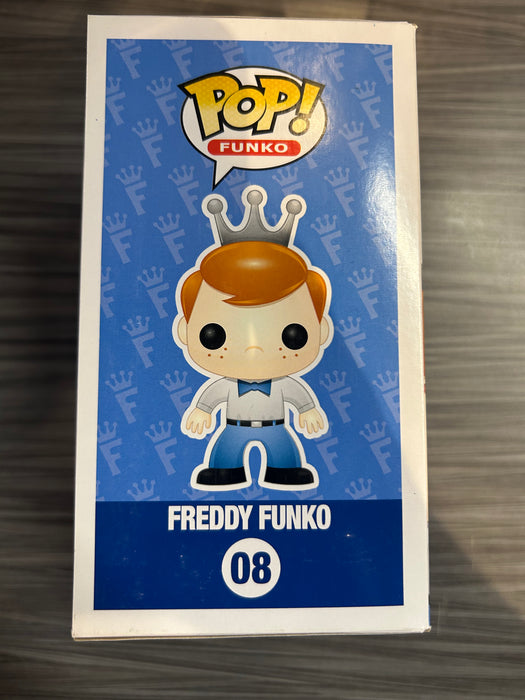 Funko POP! Freddy Funko Robot (Funko 2000PCS)(Gold)(Damaged Box) #08
