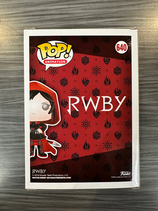 Funko POP! Animation: RWBY - Ruby Rose (2019 SDCC)(Damaged Box) #640