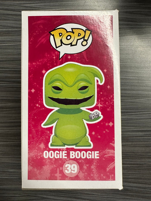 Funko POP! Disney: Oogie Boogie (GiTD)(SDCC)(480 PCS)(Damaged Box) #39