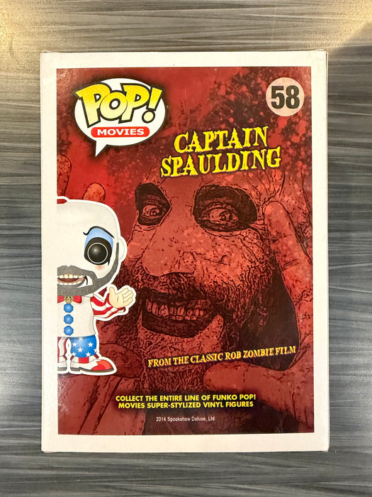 Funko POP! Movies: Captain Spaulding - Captain Spaulding (Damaged Box) #58