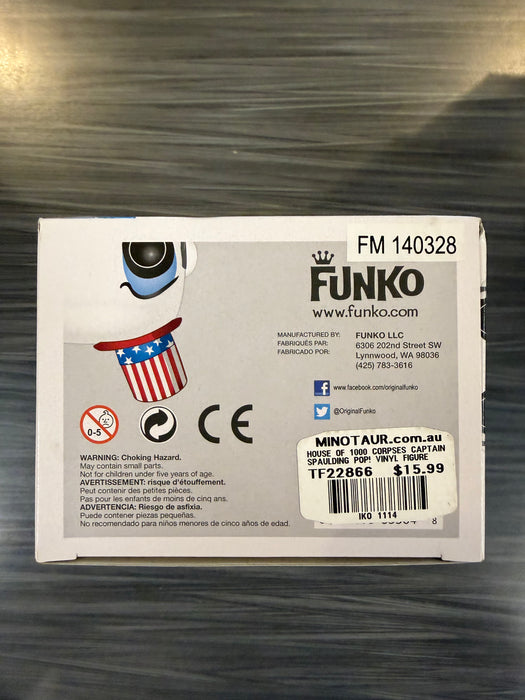Funko POP! Movies: Captain Spaulding - Captain Spaulding (Damaged Box) #58