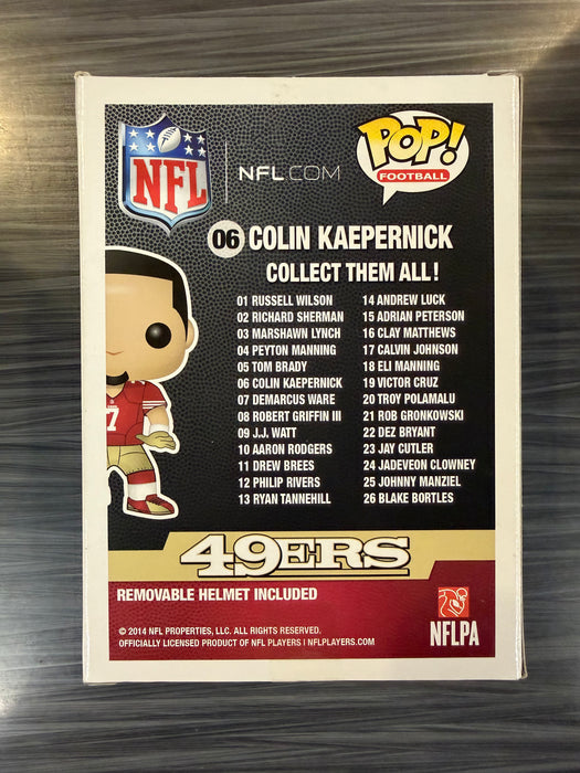 Funko POP! Football: 49ers - Colin Kaepernick (Damaged Box) #06