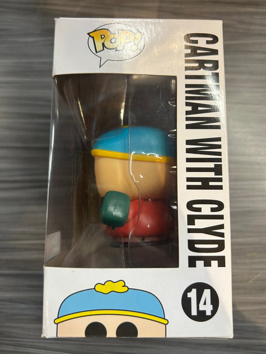 Funko POP! South Park: Cartman w/ Clyde (GameStop)(Damaged Box) #14