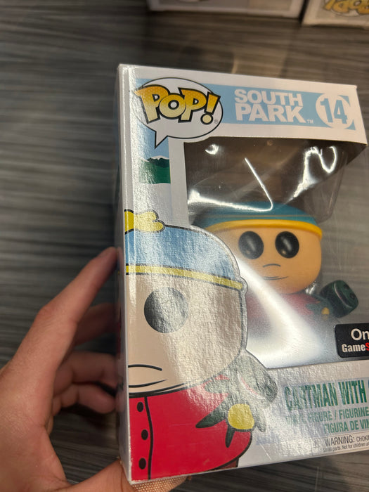 Funko POP! South Park: Cartman w/ Clyde (GameStop)(Damaged Box) #14