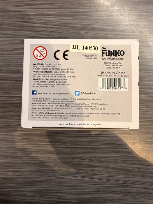 Funko POP! Heroes: Super Heroes - White Lantern: Superman (GiTD)(Fugitive Toys)(Damaged Box) #57