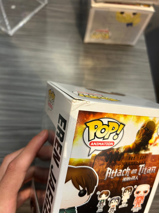 Funko POP! Animation: Attack on Titan - Eren Jaeger (Hot Topic Pre-Release)(Damaged Box) #20
