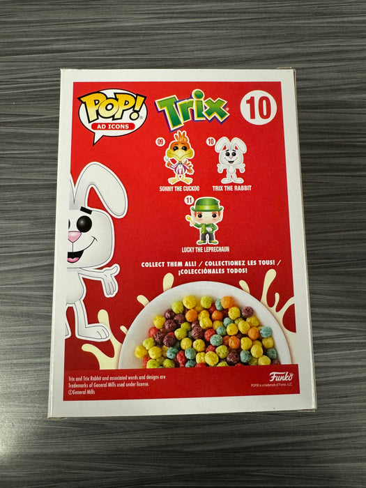 Funko POP! Ad Icons: Trix Rabbit (Flocked)(Funko 3500 PCS)(Damaged Box)[E] #10