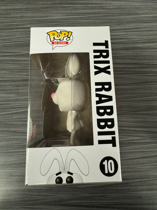 Funko POP! Ad Icons: Trix Rabbit (Flocked)(Funko 3500 PCS)(Damaged Box)[E] #10