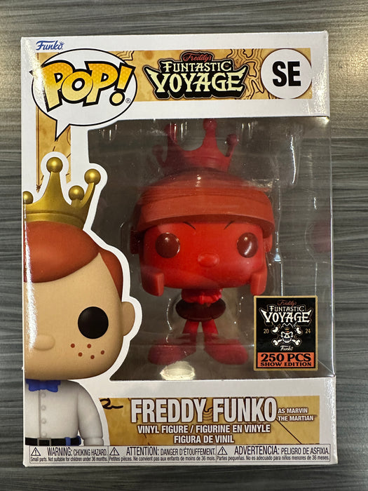 Funko POP! Funtastic Voyage: Freddy Funko As Marvin The Martian [Red](250 PCS)(Show Edition)(Damaged Box) #SE