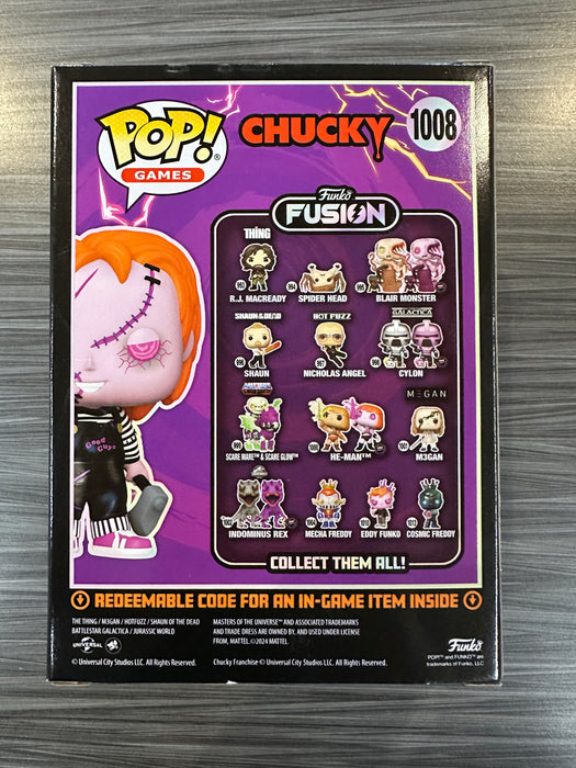 Funko POP! Games: Funko Fusion - Chucky (2024 NYCC/1000 PCS)(Damaged Box) #1008