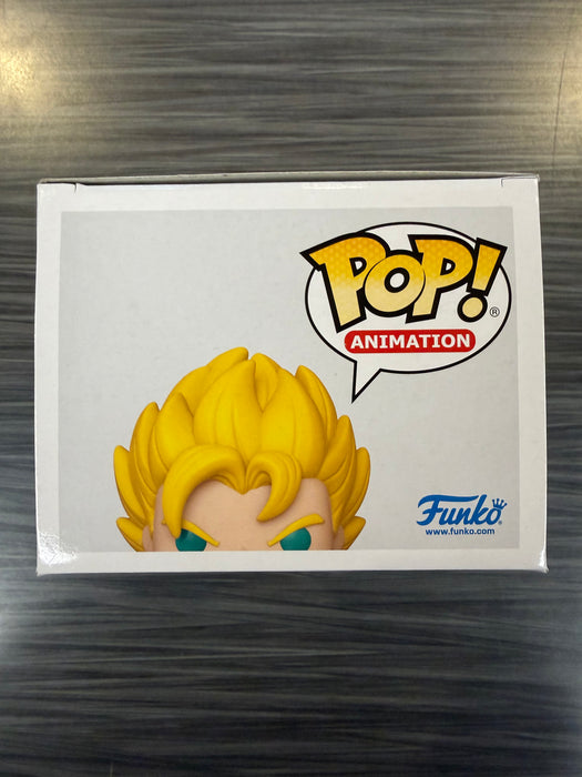 Funko POP! Animation: Dragon Ball Z - Super Saiyan Vegito (Funko Sticker/Pre-Release Chalice)(CHASE)(Damaged Box) #2218