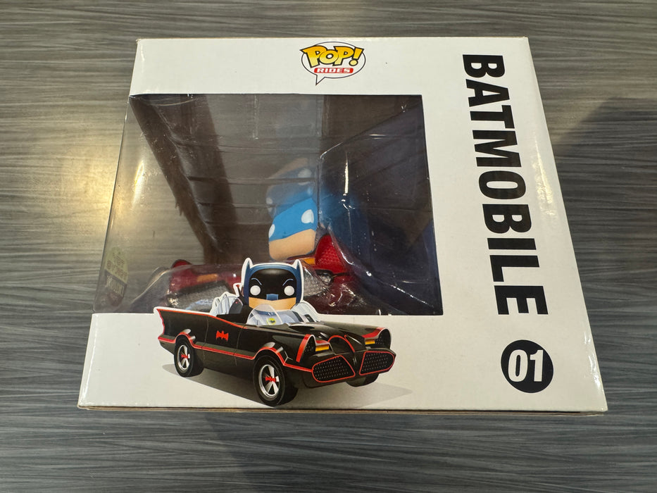 Funko POP! Rides: Batman Clasic TV Series - Batmobile (Toy Tokyo)(Red)(Damaged Box) #01