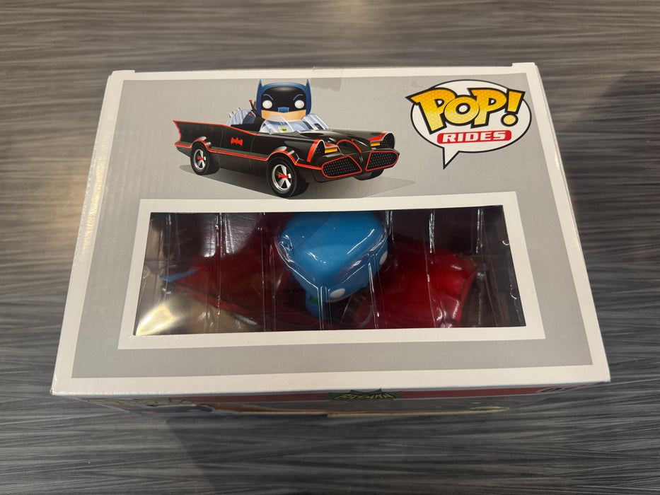 Funko POP! Rides: Batman Clasic TV Series - Batmobile (Toy Tokyo)(Red)(Damaged Box) #01