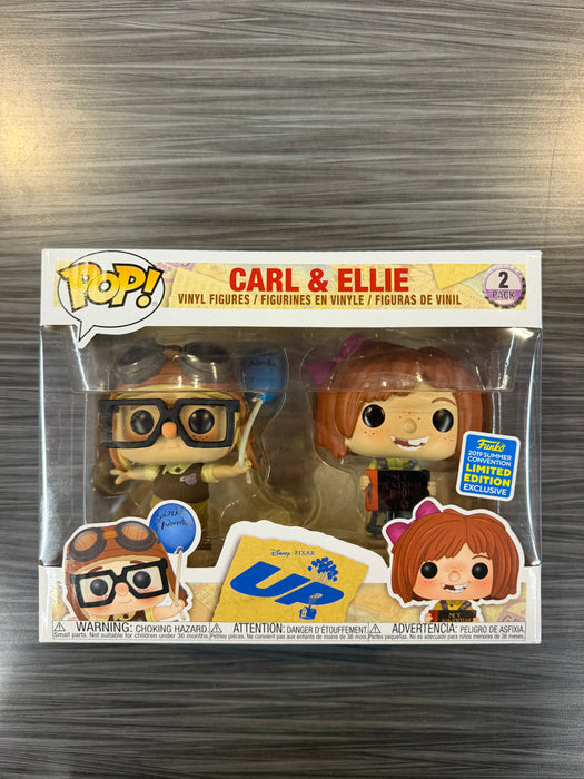 Funko POP! Disney: Up - Carl & Ellie (2019 Summer Convention)(Damaged Box) [2-Pack]