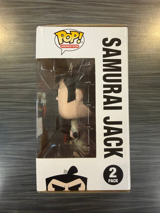 Funko POP! Animation: Aku & Samurai Jack - Samurai Jack (2019 Fall Convention)(Damaged Box) 2pack