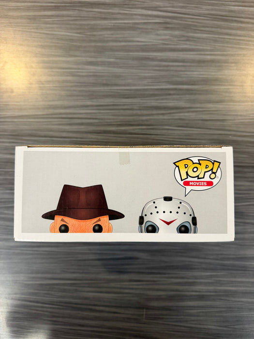 Funko POP! Movies: Freddy Krueger & Jason Voorhees [Bloody](Box Lunch)(Damaged Box) 2 Pack
