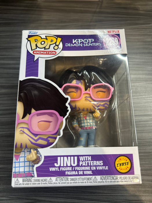 Funko POP! Animation: K-Pop Demon Hunters - Jinu with Patterns (CHASE)(Damaged Box)[A] #2259