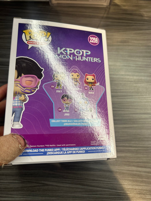 Funko POP! Animation: K-Pop Demon Hunters - Jinu with Patterns (CHASE)(Damaged Box)[A] #2259