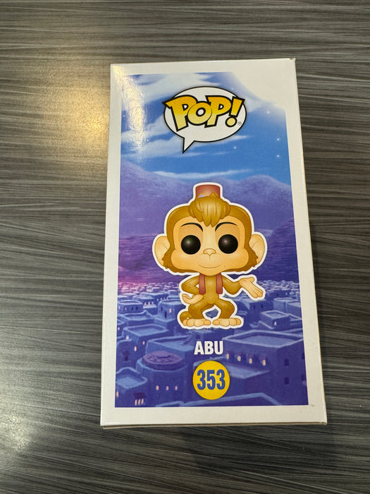 Funko POP! Disney: Abu (Flocked)(Limited Exclusive)(Damaged Box) #353