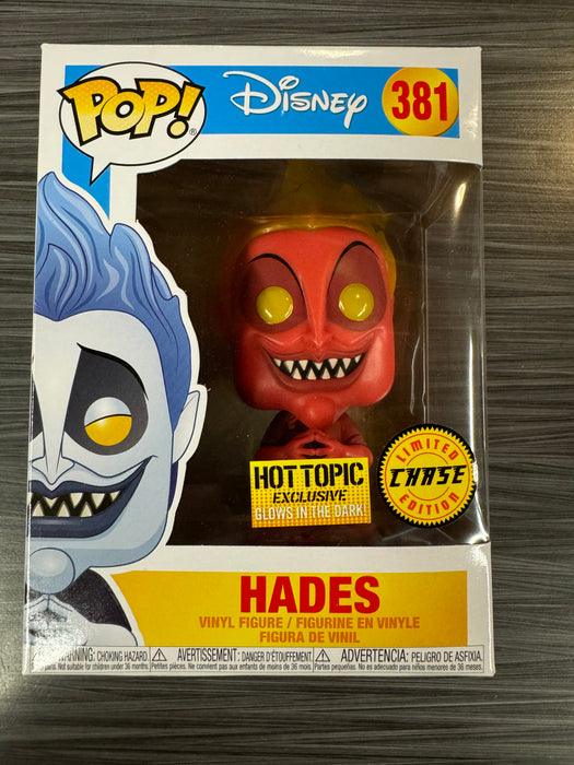 Funko POP! Disney: Hades (Hot Topic)(CHASE)(Damaged Box) #381