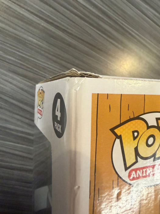 Funko POP! Animation: King of The Hill - Dale Gribble/ Hank Hill/ Bill Dauterive/ Boomhauer (Funko Sticker/Gamestop)(Damaged Box)[4 Pack]