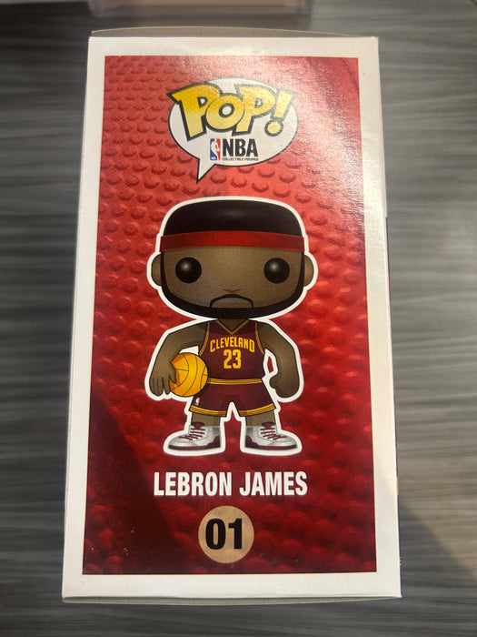 Funko POP! Sports: NBA - Lebron James (Cleveland)(Damaged Box) #01