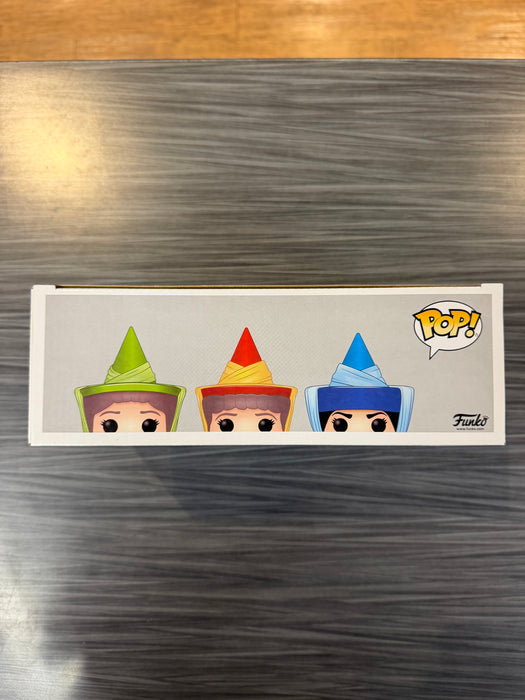 Funko POP! Disney: Sleeping Beauty - Fauna/ Flora/ Merryweather (2019 Spring Convention)(Damaged Box)[3Pack]