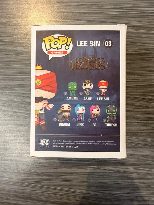 Funko POP! Games: League of Legends - Lee Sin (Damaged Box) #03