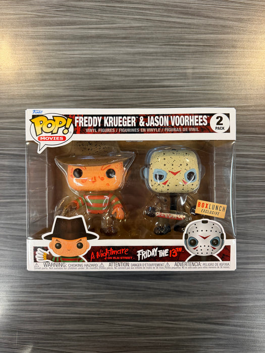 Funko POP! Movies: Freddy Krueger & Jason Voorhees (Box Lunch) 2 Pack
