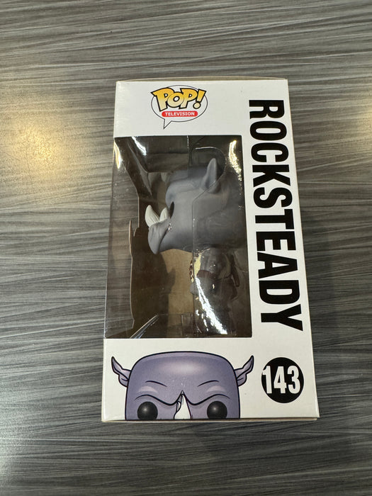 Funko POP! Television: Teenage Mutant Ninja Turtles - Rocksteady (Damaged Box)[B] #143