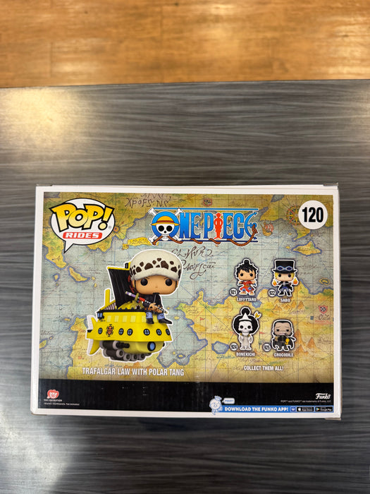 Funko POP! Rides: One Piece - Trafalgar Law w/ Polar Tang (2023 Wondrous Convention)(Damaged Box)[A] #120