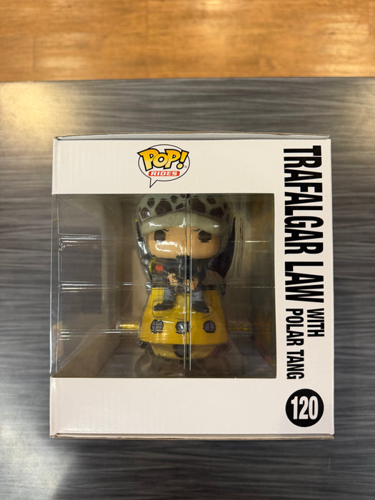 Funko POP! Rides: One Piece - Trafalgar Law w/ Polar Tang (2023 Wondrous Convention)(Damaged Box)[B] #120