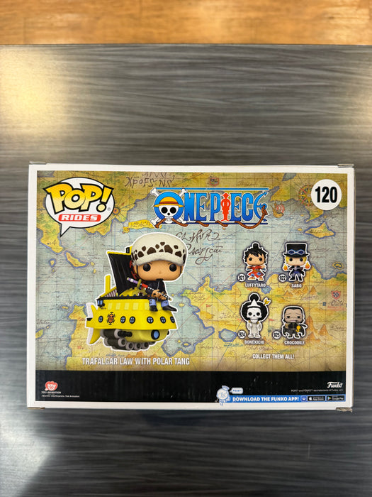 Funko POP! Rides: One Piece - Trafalgar Law w/ Polar Tang (2023 Wondrous Convention)(Damaged Box)[B] #120