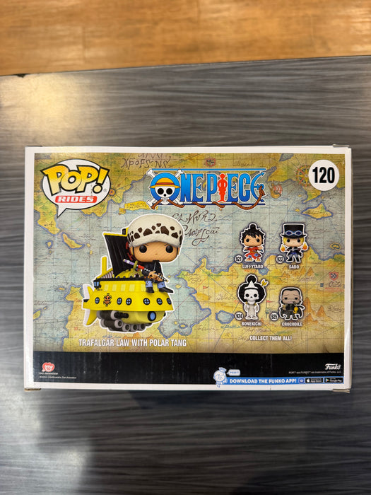 Funko POP! Rides: One Piece - Trafalgar Law w/ Polar Tang (2023 Wondrous Convention)(Damaged Box)[C] #120