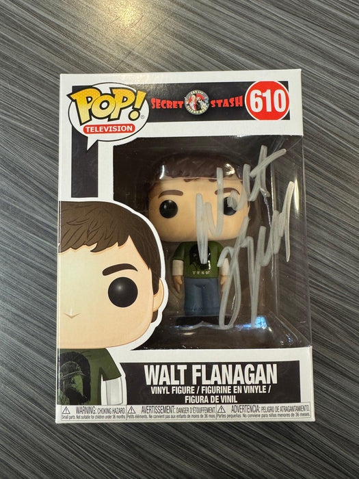 Funko POP! Television: Secret Stash - Walt Flanagan (Signed/Walt Flanagan)(Damaged Box) #610