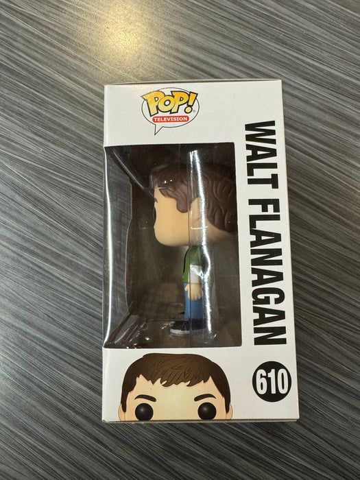 Funko POP! Television: Secret Stash - Walt Flanagan (Signed/Walt Flanagan)(Damaged Box) #610