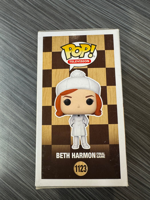 Funko POP! Television: The Queen's Gambit - Beth Harmon Final Game (Signed/Anya Taylor-Joy/Beckett)(Damaged Box) #1123