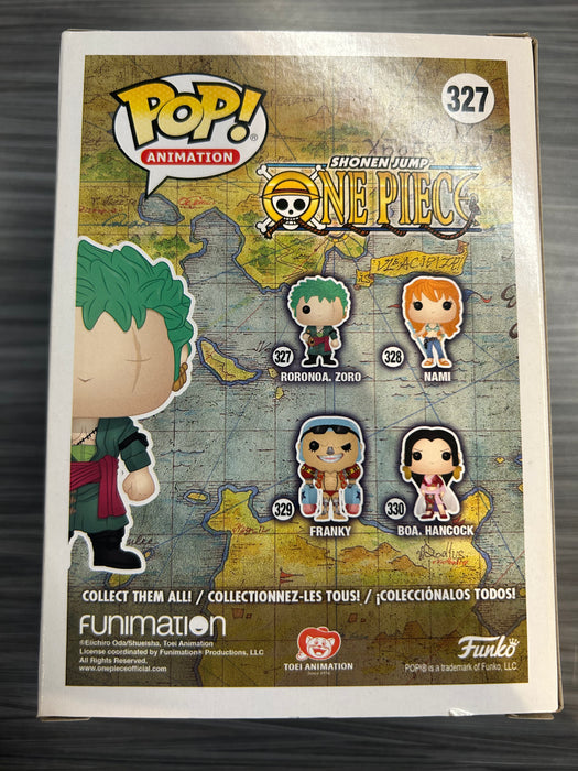 Funko POP! Animation: Shonen Jump One Piece - Roronoa. Zoro [2019] (Damaged Box)[A] #327