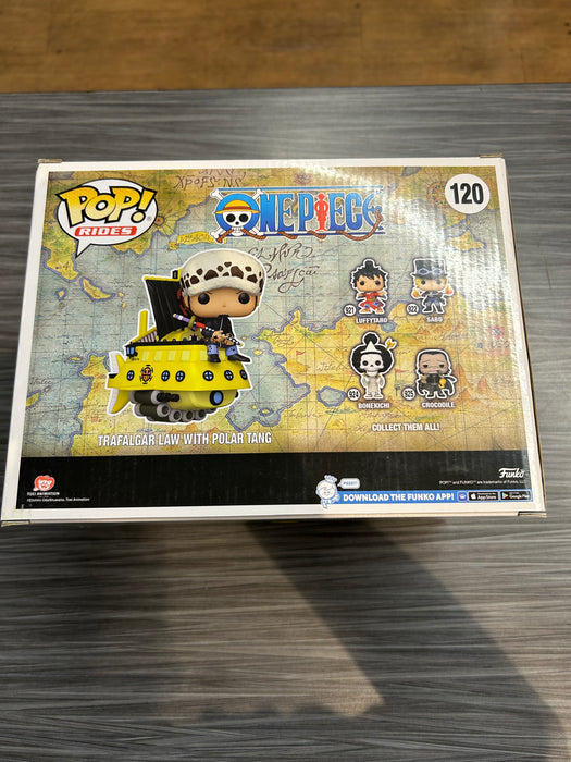 Funko POP! Rides: One Piece - Trafalgar Law w/ Polar Tang (2023 Wondrous Convention)(Damaged Box)[B] #120