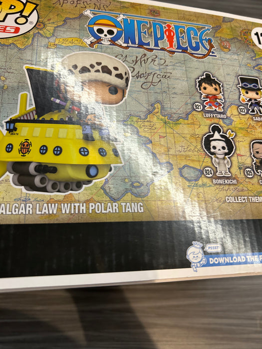 Funko POP! Rides: One Piece - Trafalgar Law w/ Polar Tang (2023 Wondrous Convention)(Damaged Box)[B] #120