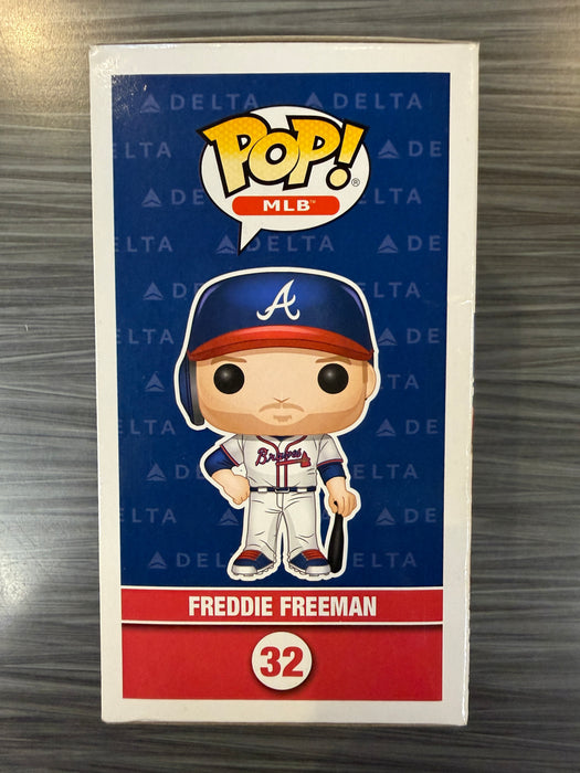 Funko POP! MLB: Braves - Freddie Freeman [Home Jersey](Braves Exclusive 15,000 Pcs)(Damaged Box) #32