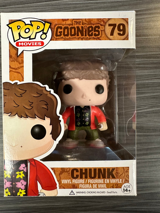 Funko POP! Movies: The Goonies - Chunk (Damaged Box) #79 — The Pop