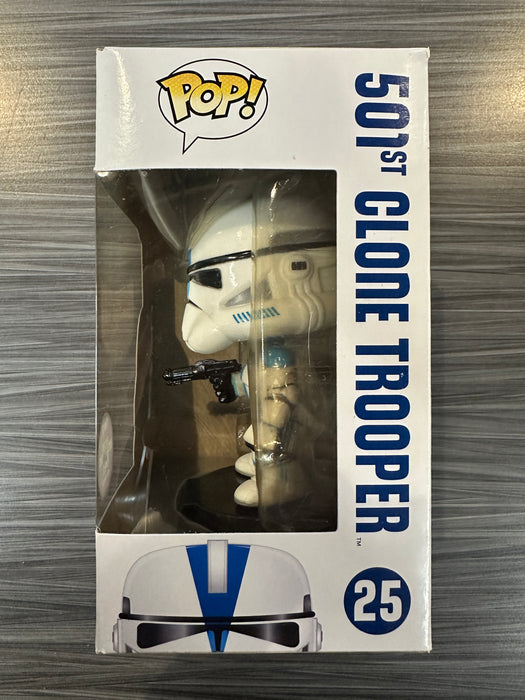 Funko POP! Star Wars: 501st Clone Trooper (SDCC 2012 480 PCS)(Damaged Box*) #25